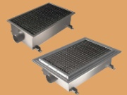 Konfigurator für einfache Angebotsanforderung für Bodenwanne im Einsatzbereich Industrie und Gewerbe.