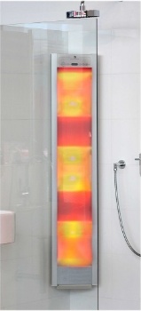 Sunshower Combi, Infrarotlicht, UV-Licht, Premium Sonnendusche,