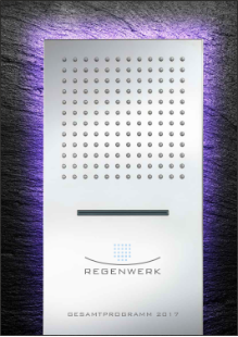 Regenwerk Gesamtprospekt 2017 mit Neuheiten: Edelstahl Wasserfälle