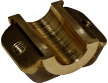 Adapter für 15 mm oder 18 mm Cu-Rohr in Verbindung mit 22 mm Speed-Fix Anbohrschelle